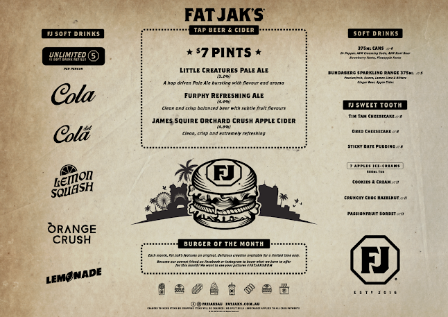 Opinii despre FAT JAK'S ST. KILDA în St Kilda - Hospitality and gastronomy