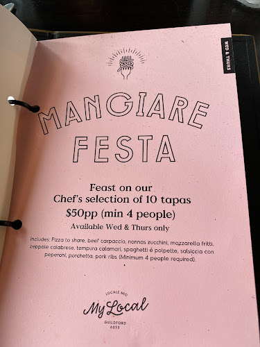 Opinii despre Locale Mio în Guildford - Hospitality and gastronomy