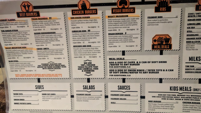 Comentarii opinii despre Burger Foundry