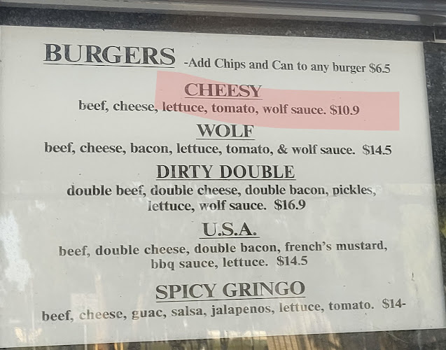 The Famished Wolf Patterson Lakes - Hospitality and gastronomy