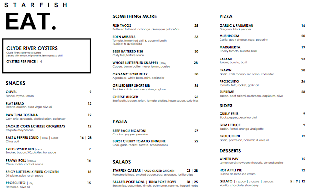 Opinii despre Starfish în Batemans Bay - Hospitality and gastronomy