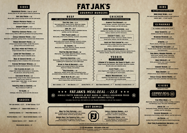 FAT JAK'S ST. KILDA