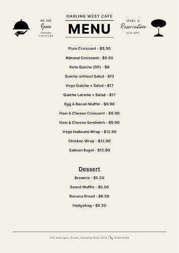Darling West Cafe Geelong - Hospitality and gastronomy