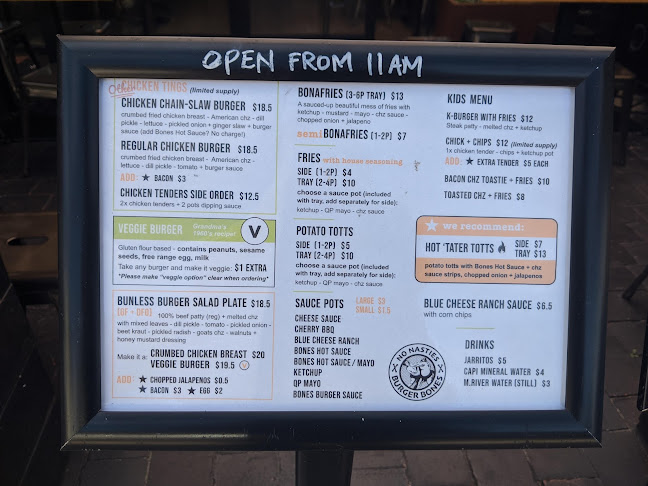 Burger Bones - Hospitality and gastronomy