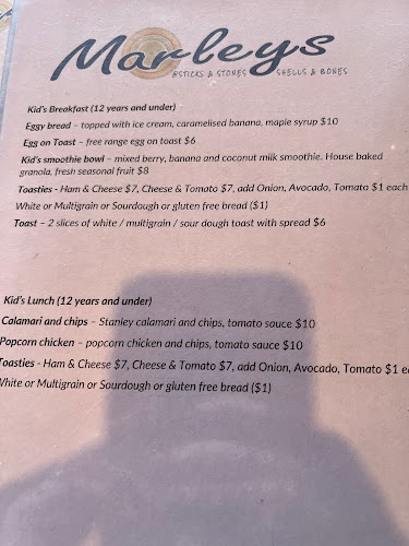 Comentarii opinii despre Marleys @ Sticks and Stones Shells and Bones