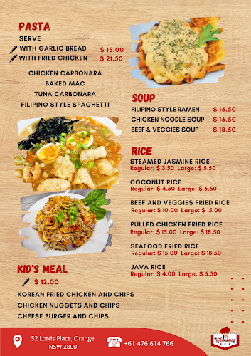 Opinii despre Shymigriel Asian and Australian Cuisine în Orange - Hospitality and gastronomy