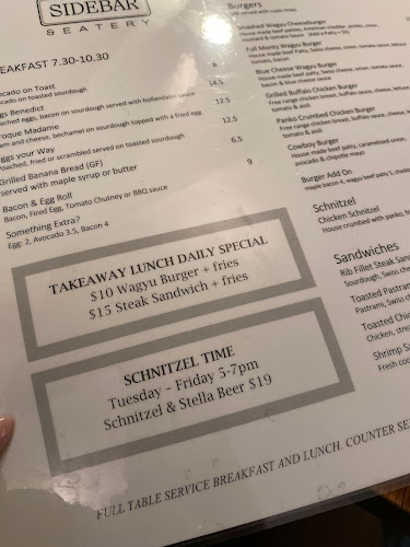 Comentarii opinii despre Sidebar & Eatery
