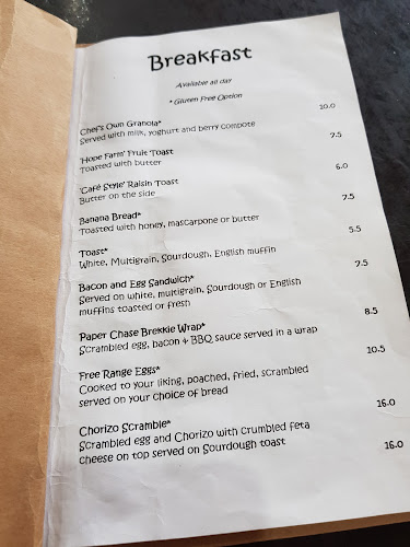 Opinii despre Paper Chase Cafe în Bairnsdale - Hospitality and gastronomy