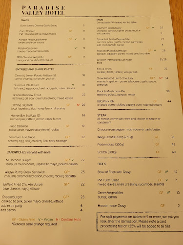 Opinii despre Paradise Valley Hotel în Melbourne - Hospitality and gastronomy