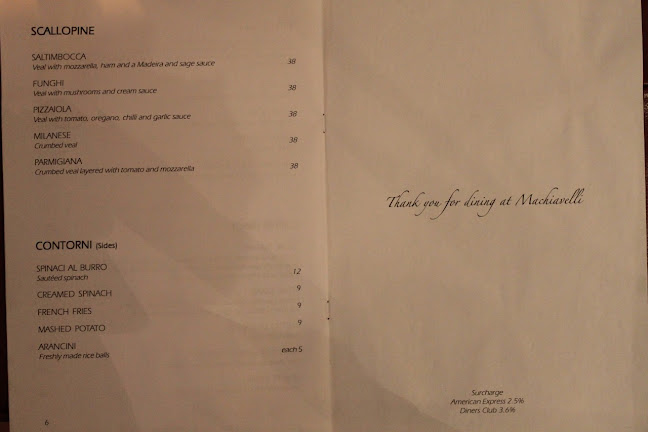 Machiavelli Ristorante Italiano - Hospitality and gastronomy