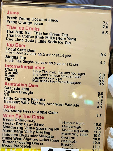 Opinii despre Bunja Thai Restaurant în Bendigo - Hospitality and gastronomy