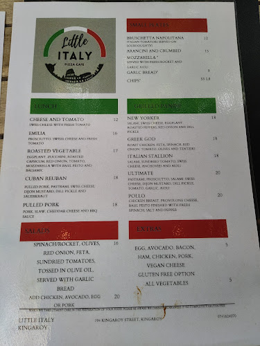 Opinii despre Little Italy în Kingaroy - Hospitality and gastronomy