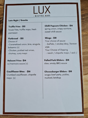 Opinii despre Lux Bistro Bar în Wollongong - Hospitality and gastronomy