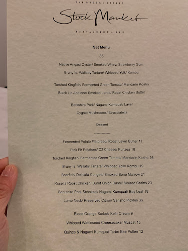 Stock Market Restaurant