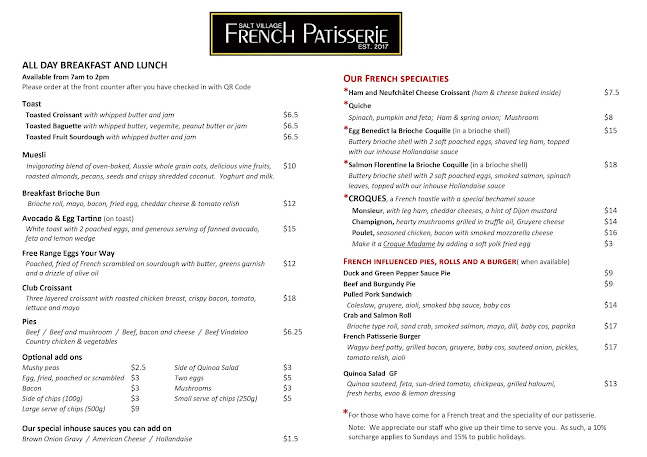 Salt Village French Patisserie