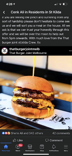 Opinii despre That Burger Joint @ Fitzroy Food Hall în Melbourne - Hospitality and gastronomy