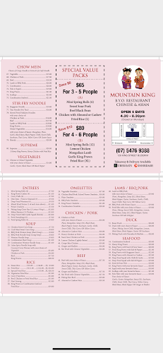 Mountain King Chinese&Asian Restaurant - Hospitality and gastronomy