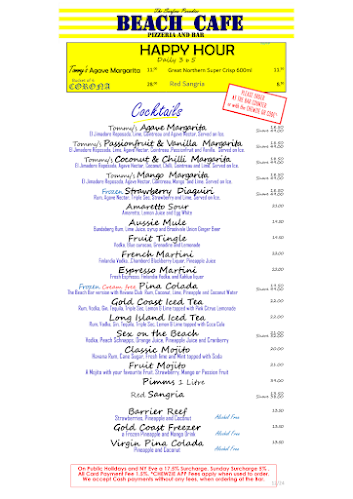 The Surfers Paradise Beach Cafe - Surfers Paradise