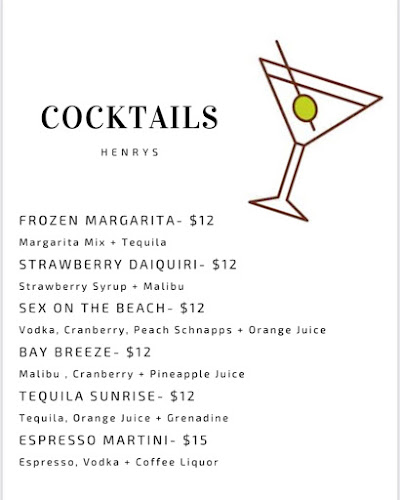 Henrys Cafe Brasserie - Hospitality and gastronomy