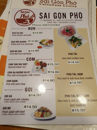 Comentarii opinii despre Sai Gon Pho Vietnamese Cuisine