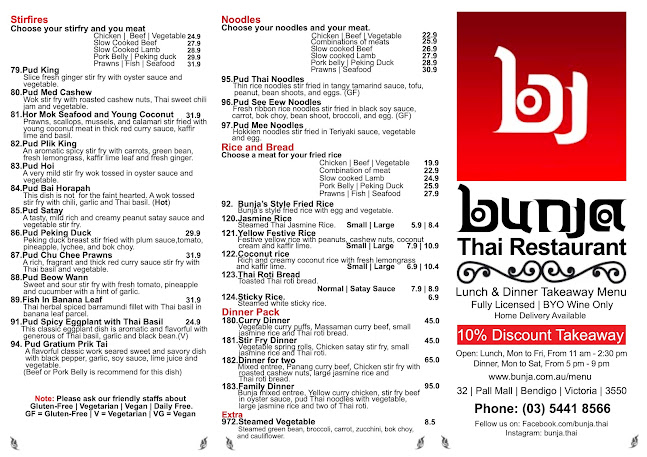 Bunja Thai Restaurant