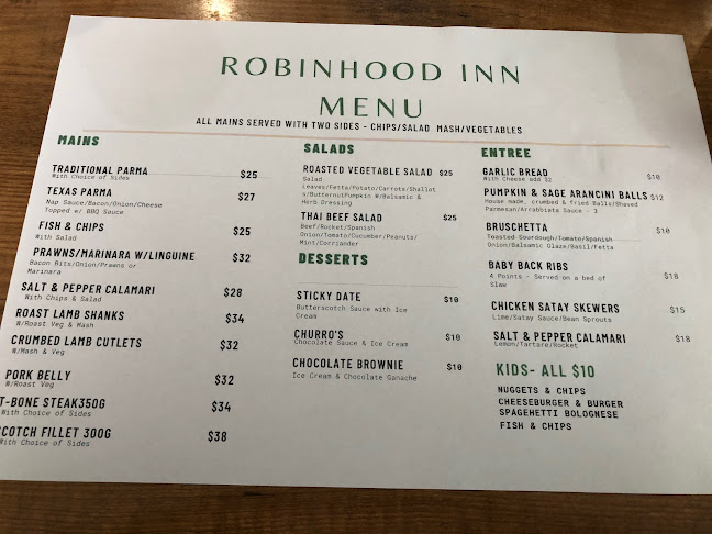 Opinii despre The Robin Hood Inn în Melbourne - Hospitality and gastronomy
