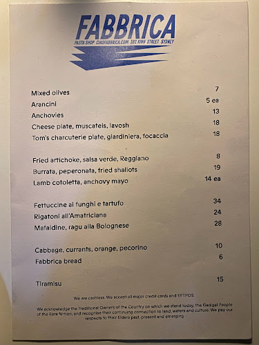 Fabbrica Pasta Shop CBD - Hospitality and gastronomy