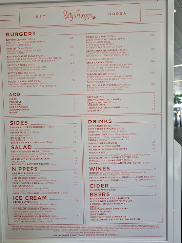 Betty’s Burgers - Brisbane City