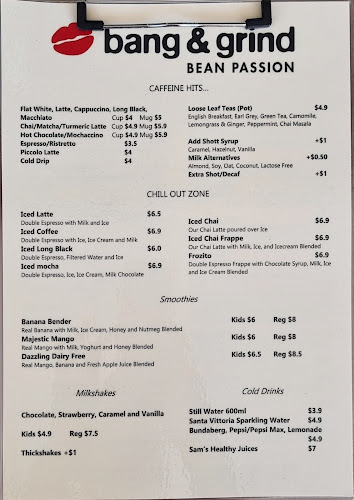 Bang & Grind Café Spence St.