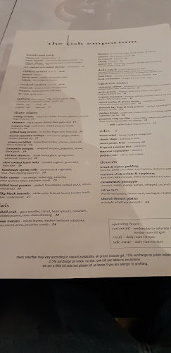 Opinii despre THE FISH EMPORIUM în Surfers Paradise - Hospitality and gastronomy