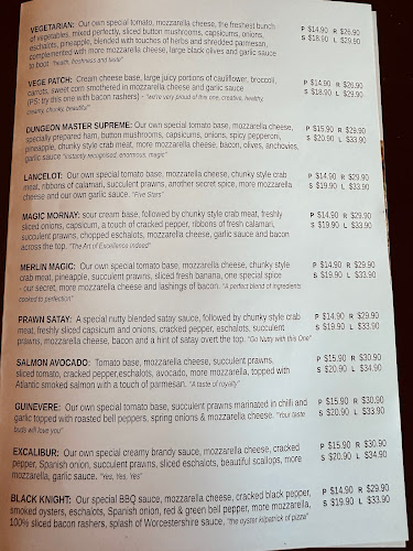 Opinii despre Camelot Gourmet Pizza în Benowa - Hospitality and gastronomy