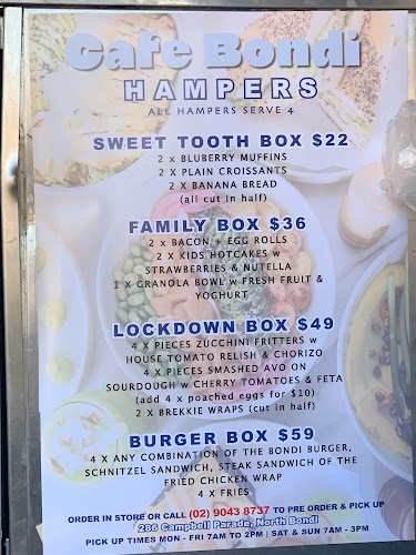 Opinii despre Cafe Bondi în North Bondi - Hospitality and gastronomy