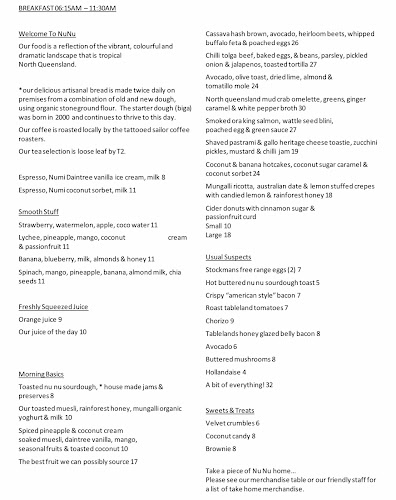 Nu Nu Restaurant - Hospitality and gastronomy