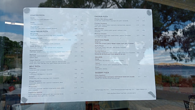 Sandy Bay Beach Wood fired Pizza