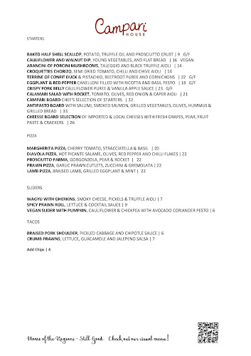 Opinii despre Campari House în Melbourne - Hospitality and gastronomy