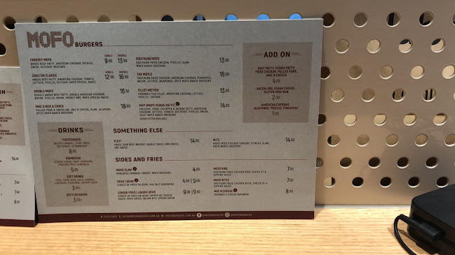 Mofo Burgers - Carlton