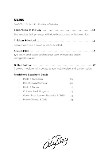 Comentarii opinii despre Cafe Odyssey