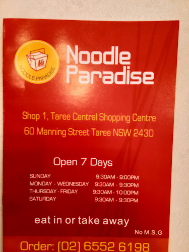 Noodle Paradise - Hospitality and gastronomy