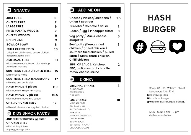 Opinii despre Hash Burger Devonport în Devonport - Hospitality and gastronomy