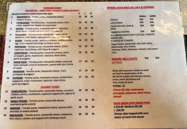 Opinii despre Oasis Kebab în Cairns City - Hospitality and gastronomy