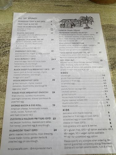 Mrs Jones Cafe Denmark - Hospitality and gastronomy