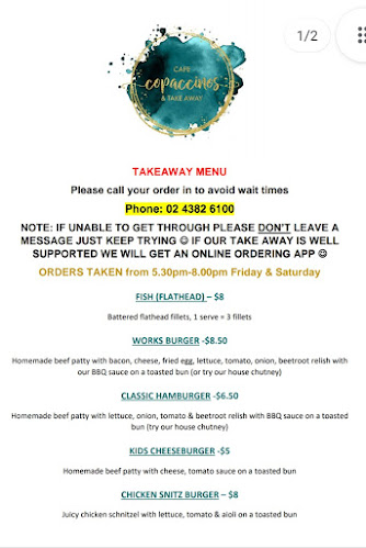 Cafe Copaccino's & Takeaway