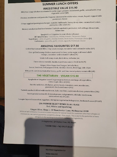 Ginger Olive | Restaurant and Grill - Hospitality and gastronomy