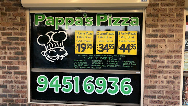 Opinii despre Pappa's Pizza în Thornlie - Hospitality and gastronomy