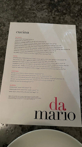 Opinii despre Da Mario Restaurant în Rosebery - Hospitality and gastronomy
