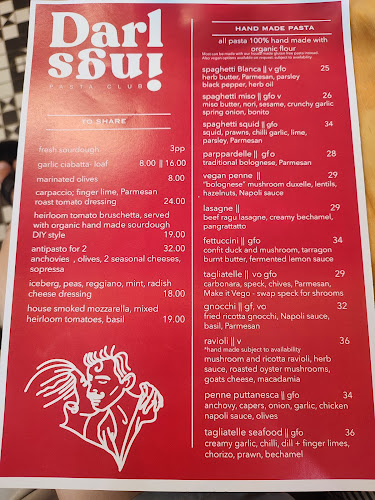 Darlings Pasta Club - Darwin City