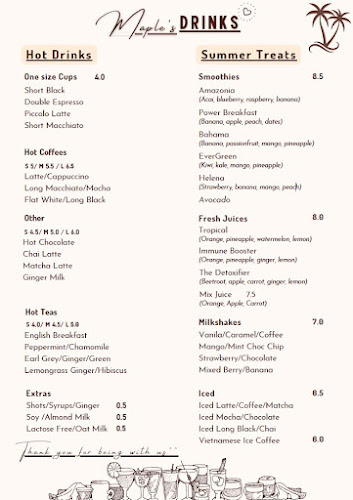 Maples Cafe - Hospitality and gastronomy