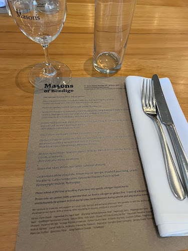 Opinii despre Masons of Bendigo în Bendigo - Hospitality and gastronomy