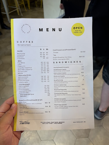 Opinii despre Duotone Coffee în East Perth - Hospitality and gastronomy