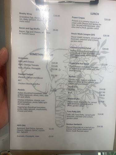 Opinii despre Cafè 105 on Shenton în Geraldton - Hospitality and gastronomy